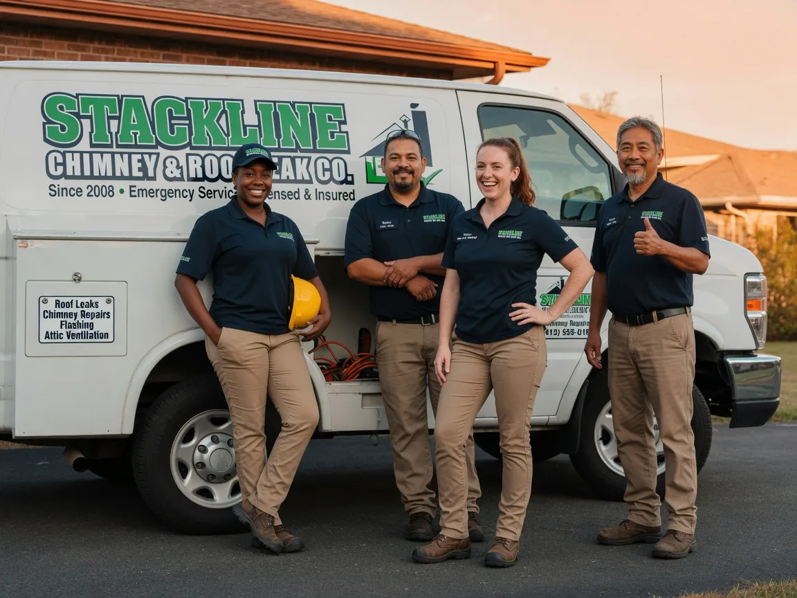 Chimney flashing repair company in Barker, NY
